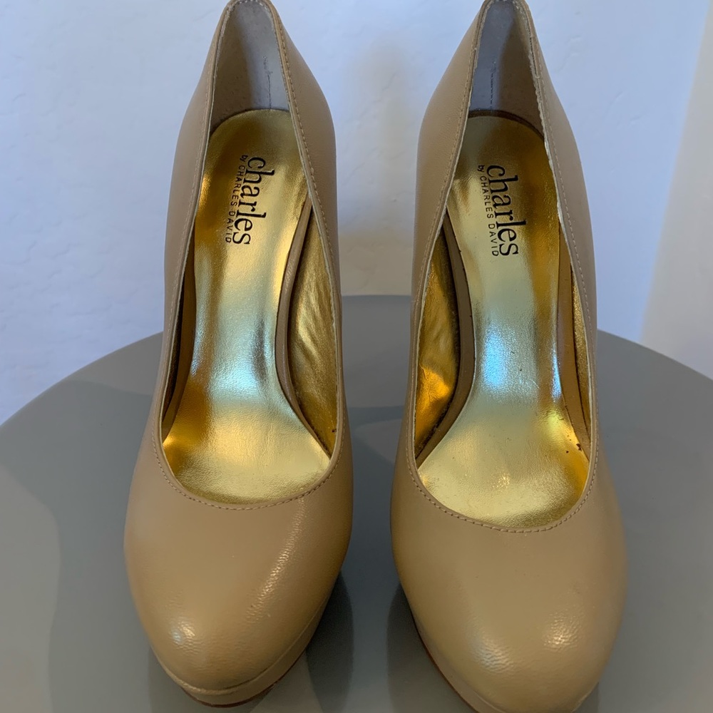 Chales David Nude Heels